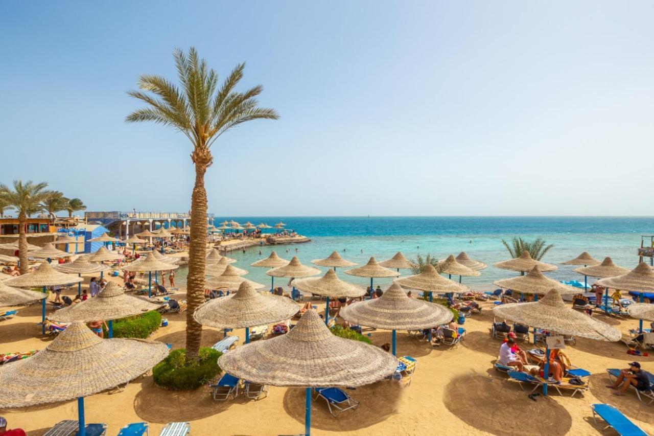 King Tut Aqua Park Beach Resort Hurghada Exterior foto