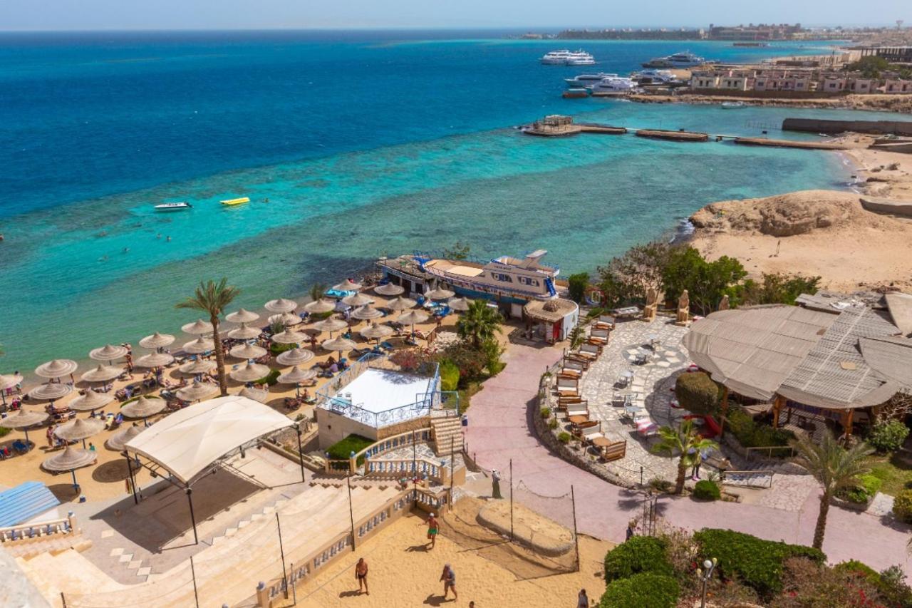 King Tut Aqua Park Beach Resort Hurghada Exterior foto