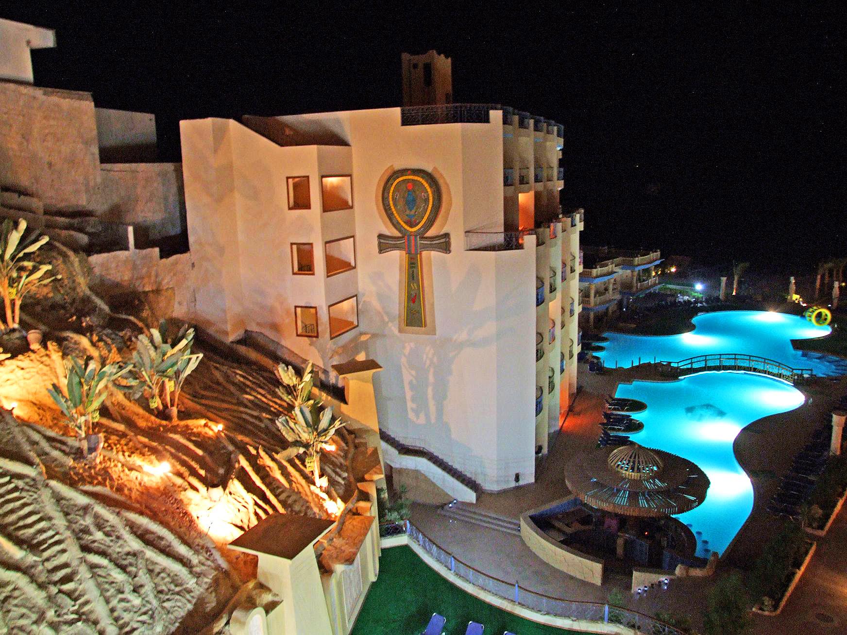 King Tut Aqua Park Beach Resort Hurghada Exterior foto