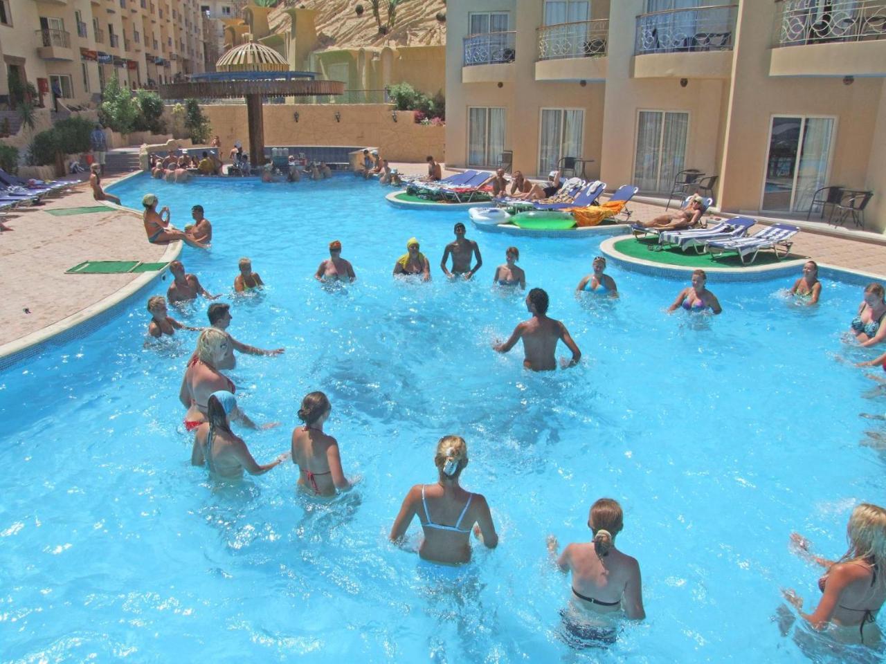 King Tut Aqua Park Beach Resort Hurghada Exterior foto